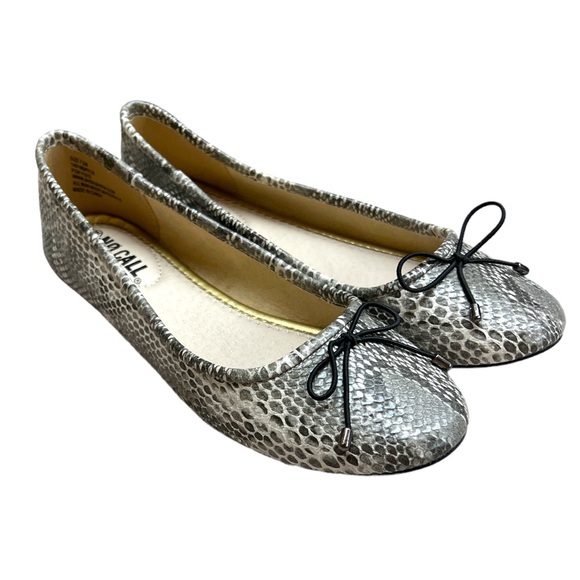 No Call Shoes - Sz 7.5M No Call Animal Print Flats NIB